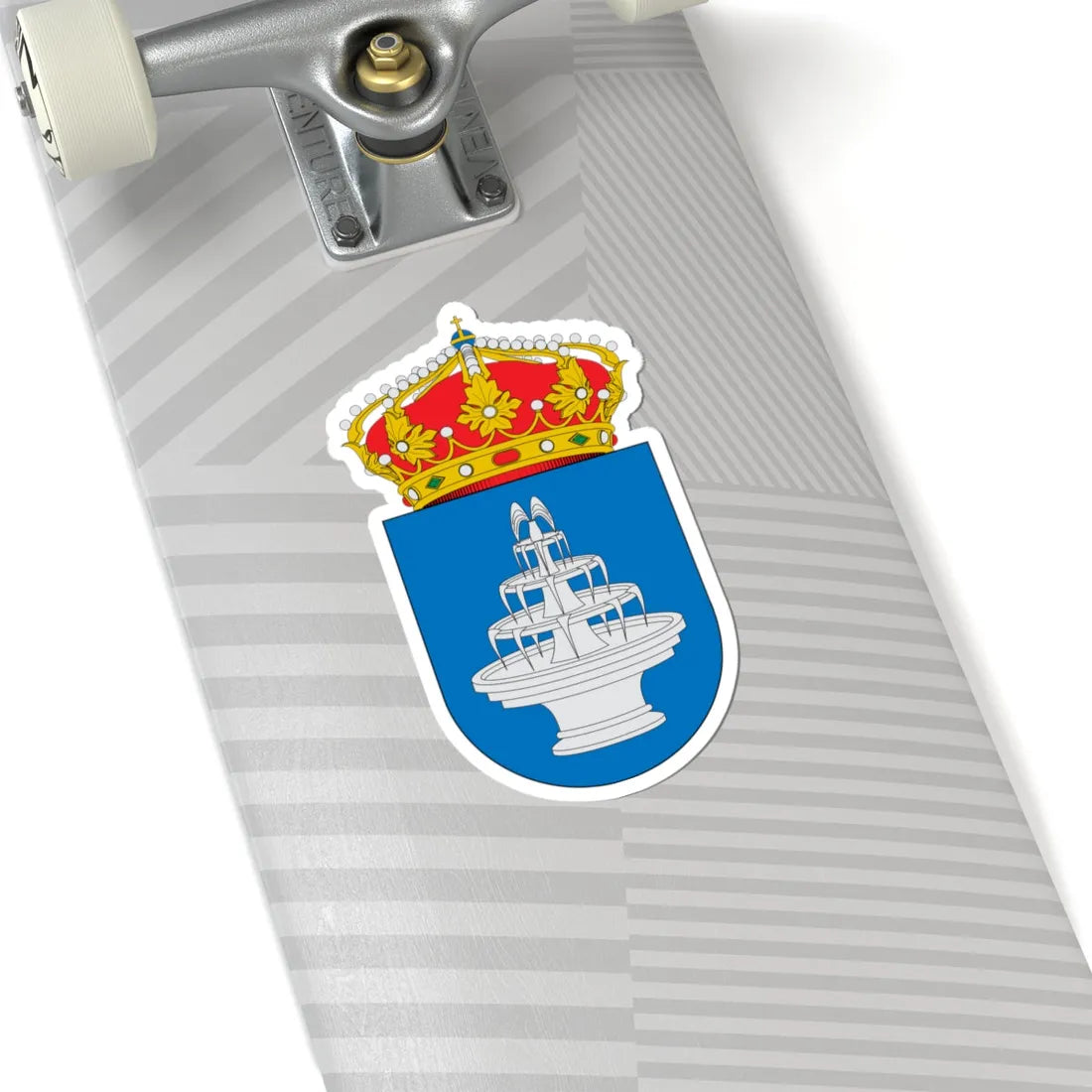 Escudo de Aguadulce (Spain) (Coat of Arms) STICKER Vinyl Kiss-Cut Decal - The Sticker Space