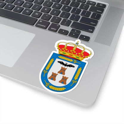 Escudo de Aguas Nuevas Albacete (Spain) (Coat of Arms) STICKER Vinyl Kiss-Cut Decal - The Sticker Space