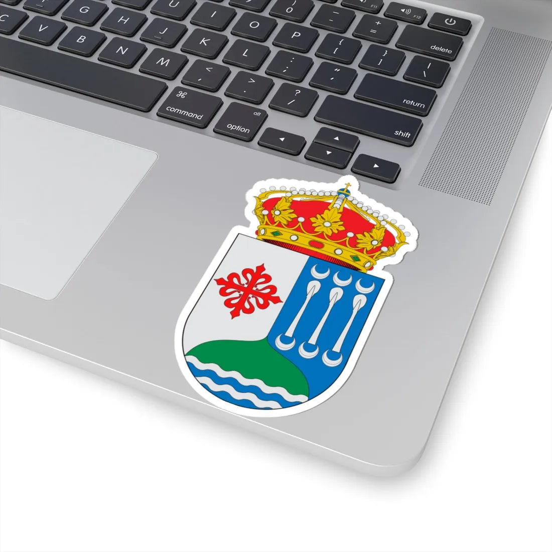 Escudo de Agudo (Spain) (Coat of Arms) STICKER Vinyl Kiss-Cut Decal - The Sticker Space