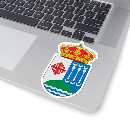 Escudo de Agudo (Spain) (Coat of Arms) STICKER Vinyl Kiss-Cut Decal - The Sticker Space