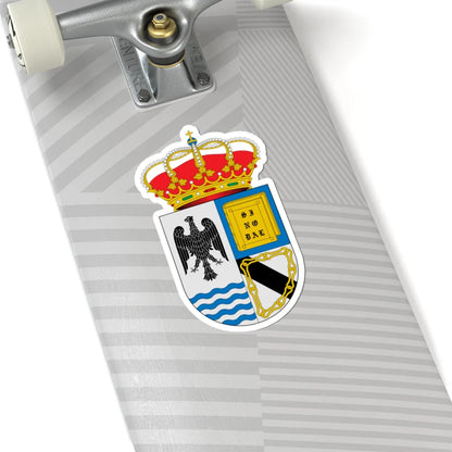 Escudo de Aguilafuente Segovia (Spain) (Coat of Arms) STICKER Vinyl Kiss-Cut Decal - The Sticker Space