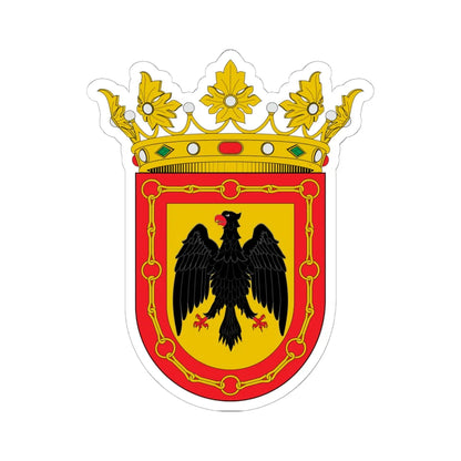 Escudo de Aguilar de Codes (Spain) (Coat of Arms) STICKER Vinyl Kiss-Cut Decal 6 Inch White - The Sticker Space
