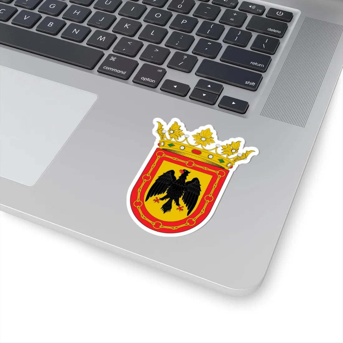 Escudo de Aguilar de Codes (Spain) (Coat of Arms) STICKER Vinyl Kiss-Cut Decal - The Sticker Space