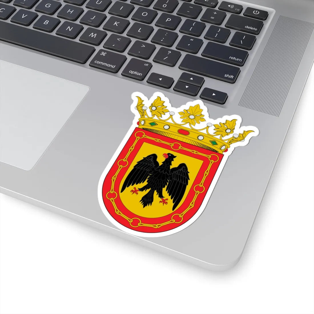 Escudo de Aguilar de Codes (Spain) (Coat of Arms) STICKER Vinyl Kiss-Cut Decal - The Sticker Space