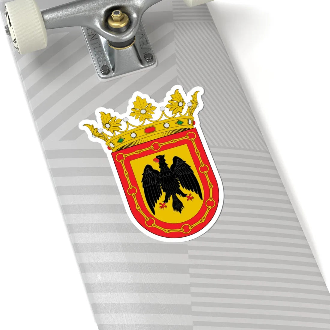 Escudo de Aguilar de Codes (Spain) (Coat of Arms) STICKER Vinyl Kiss-Cut Decal - The Sticker Space