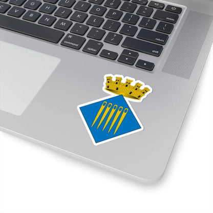 Escudo de Agullana Gerona (Spain) (Coat of Arms) STICKER Vinyl Kiss-Cut Decal - The Sticker Space