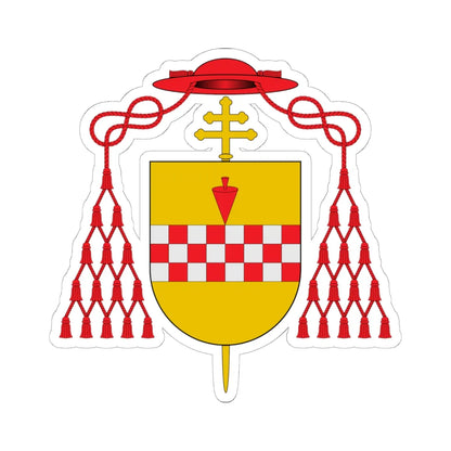 Escudo de Agustín de Spínola (Spain) (Coat of Arms) STICKER Vinyl Kiss-Cut Decal 6 Inch White - The Sticker Space