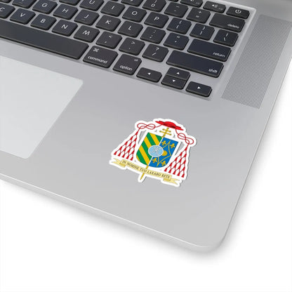 Escudo de Agustín García-Gasco (Spain) (Coat of Arms) STICKER Vinyl Kiss-Cut Decal - The Sticker Space