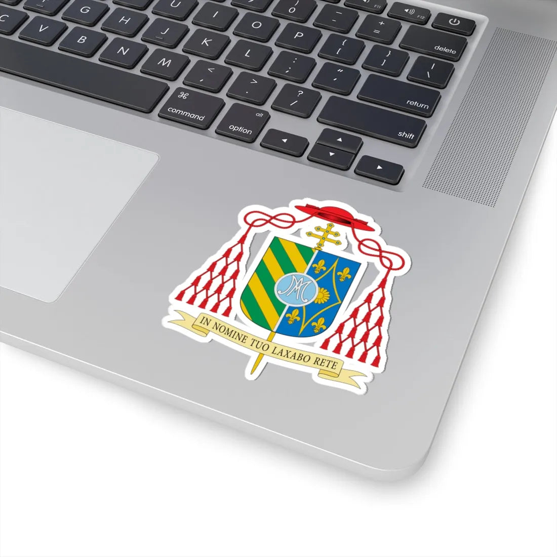 Escudo de Agustín García-Gasco (Spain) (Coat of Arms) STICKER Vinyl Kiss-Cut Decal - The Sticker Space