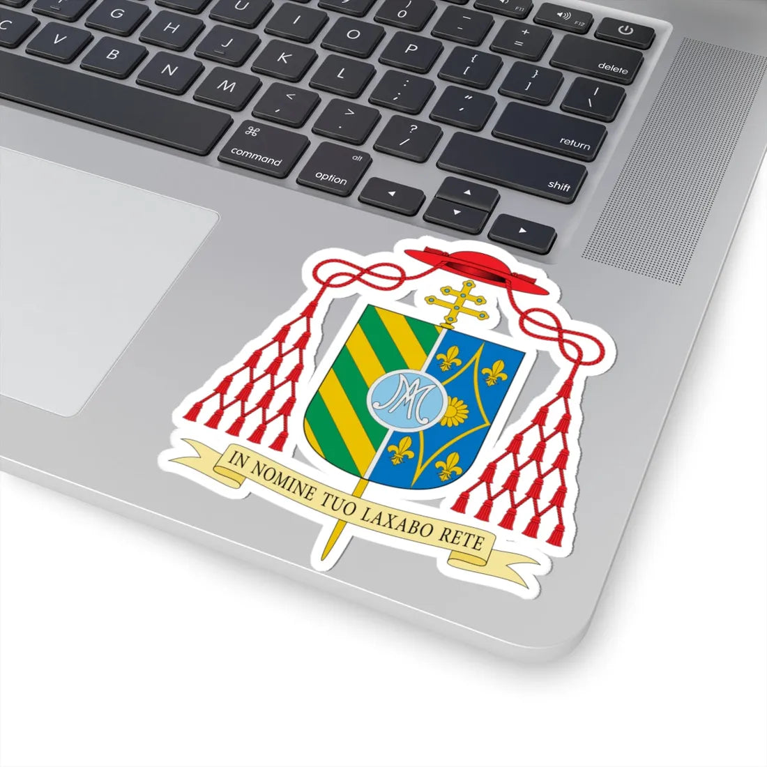 Escudo de Agustín García-Gasco (Spain) (Coat of Arms) STICKER Vinyl Kiss-Cut Decal - The Sticker Space