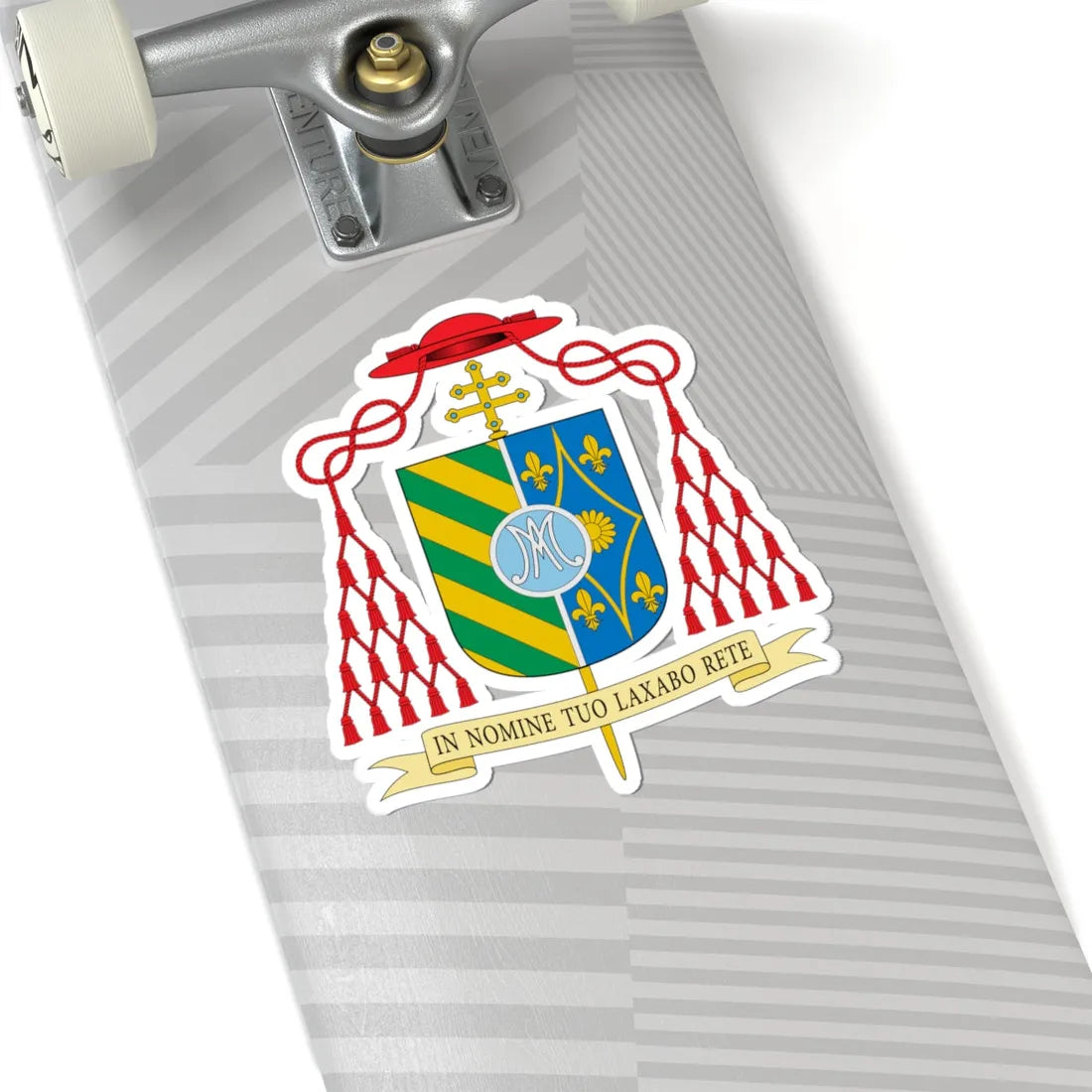 Escudo de Agustín García-Gasco (Spain) (Coat of Arms) STICKER Vinyl Kiss-Cut Decal - The Sticker Space