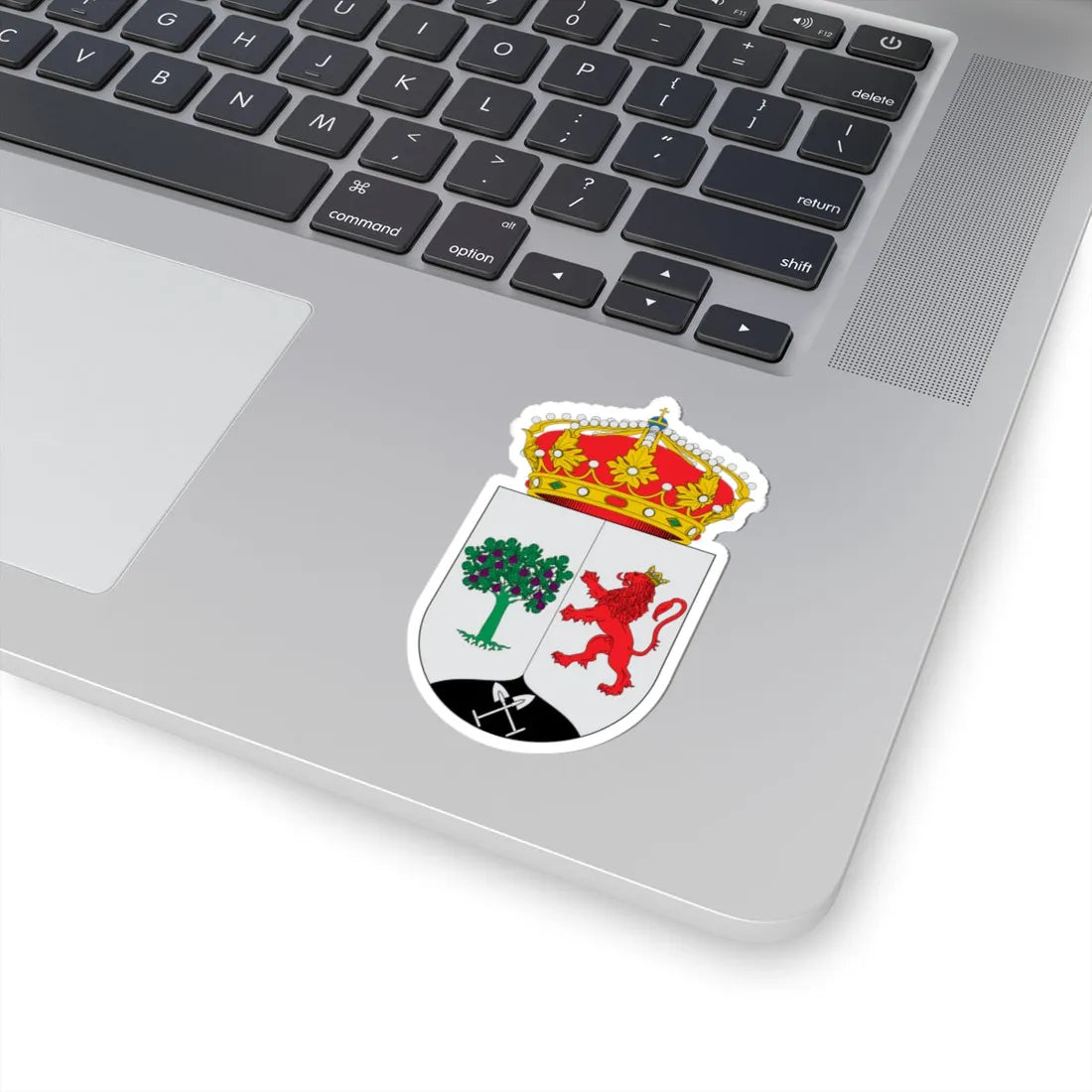 Escudo de Ahigal (Spain) (Coat of Arms) STICKER Vinyl Kiss-Cut Decal - The Sticker Space