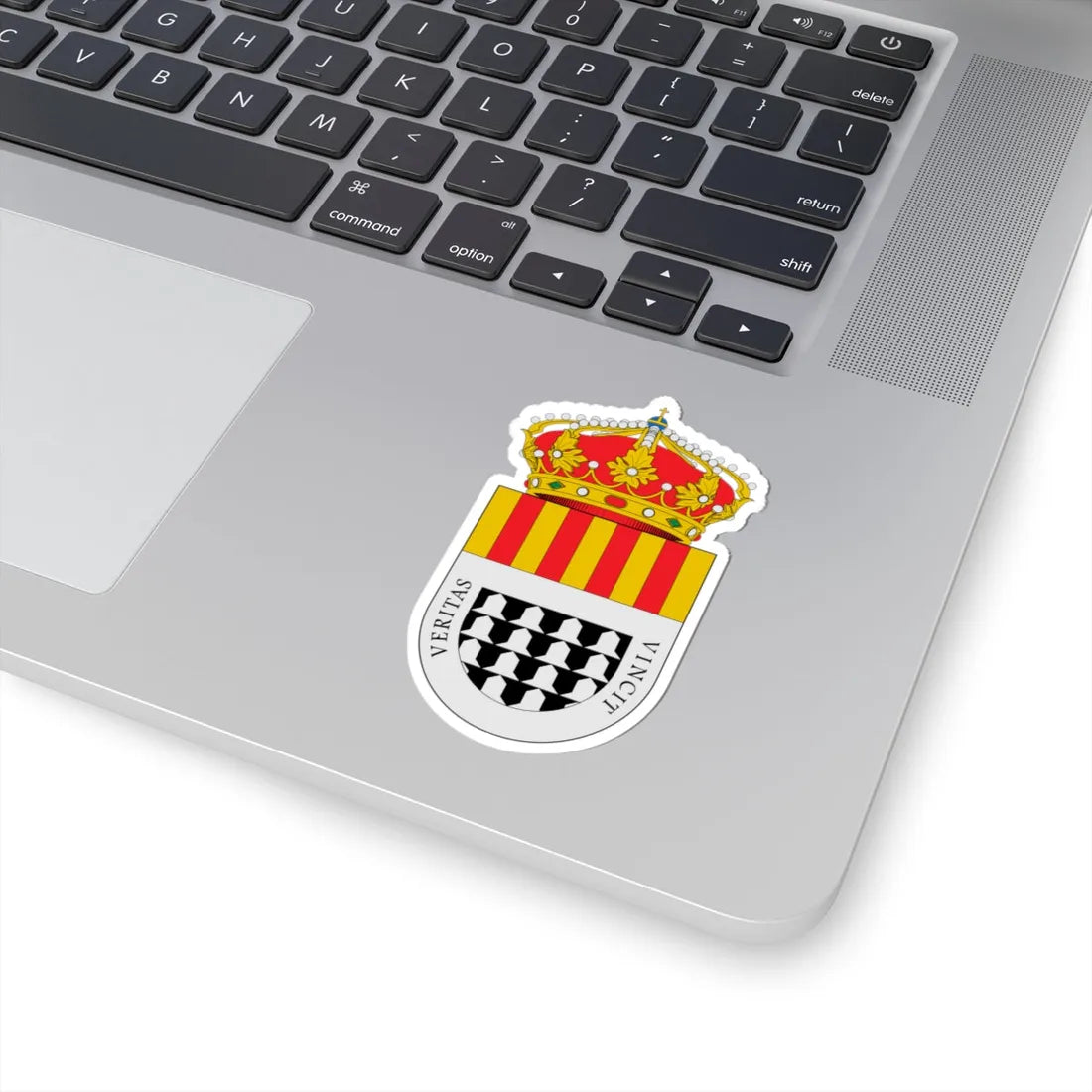 Escudo de Aigües (Spain) (Coat of Arms) STICKER Vinyl Kiss-Cut Decal - The Sticker Space