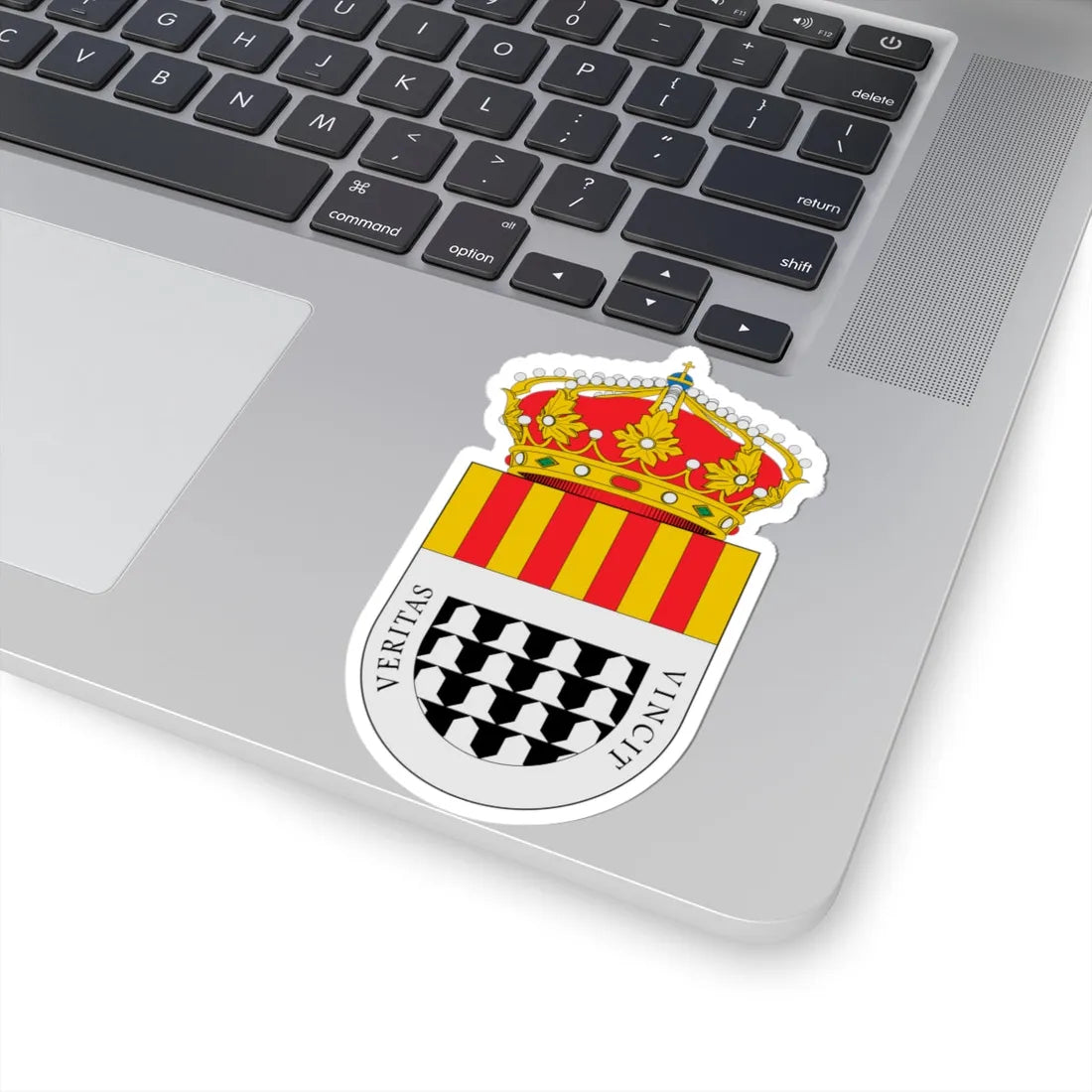 Escudo de Aigües (Spain) (Coat of Arms) STICKER Vinyl Kiss-Cut Decal - The Sticker Space