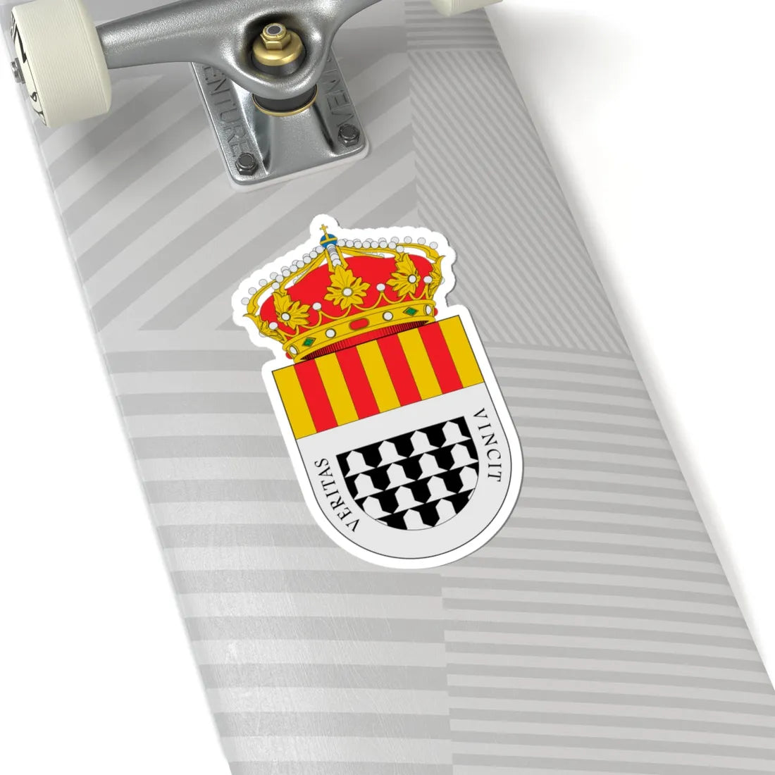 Escudo de Aigües (Spain) (Coat of Arms) STICKER Vinyl Kiss-Cut Decal - The Sticker Space