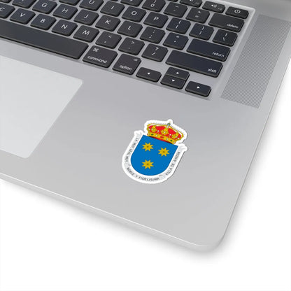 Escudo de Ainzón-Zaragoza (Spain) (Coat of Arms) STICKER Vinyl Kiss-Cut Decal - The Sticker Space