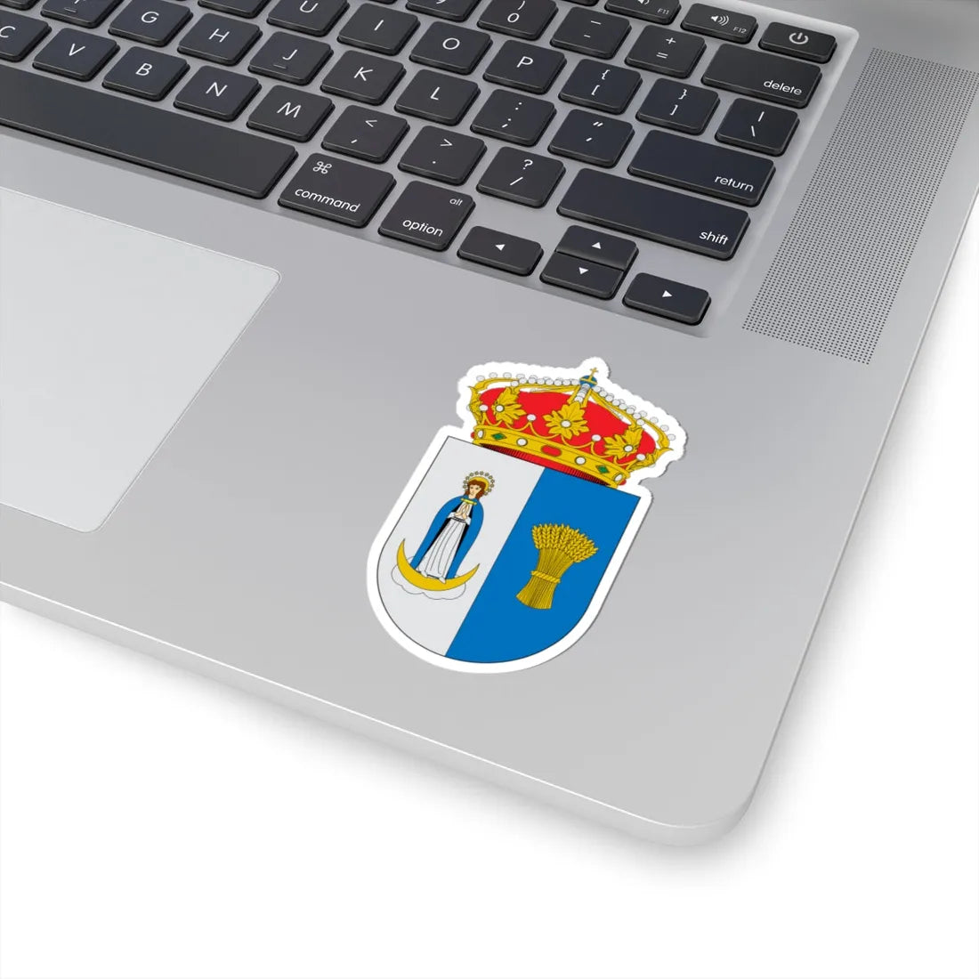 Escudo de Ajalvir (Spain) (Coat of Arms) STICKER Vinyl Kiss-Cut Decal - The Sticker Space