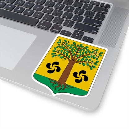 Escudo de Ajangiz (Spain) (Coat of Arms) STICKER Vinyl Kiss-Cut Decal - The Sticker Space