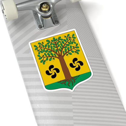 Escudo de Ajangiz (Spain) (Coat of Arms) STICKER Vinyl Kiss-Cut Decal - The Sticker Space