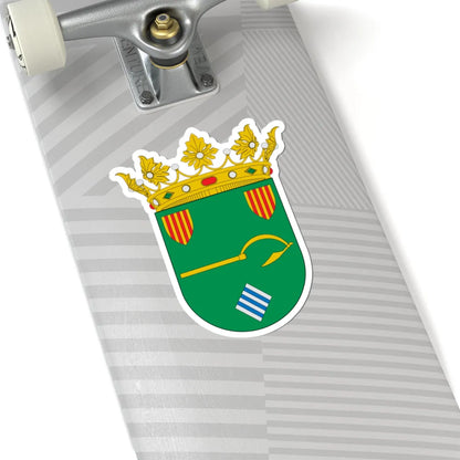 Escudo de Aladrén (Spain) (Coat of Arms) STICKER Vinyl Kiss-Cut Decal - The Sticker Space