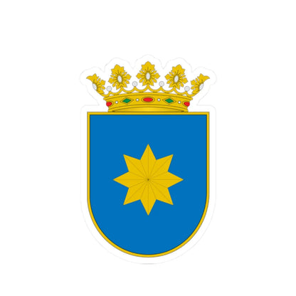 Escudo de Alaejos (Spain) (Coat of Arms) STICKER Vinyl Kiss-Cut Decal 2 Inch White - The Sticker Space