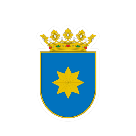 Escudo de Alaejos (Spain) (Coat of Arms) STICKER Vinyl Kiss-Cut Decal 2 Inch White - The Sticker Space