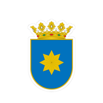 Escudo de Alaejos (Spain) (Coat of Arms) STICKER Vinyl Kiss-Cut Decal 3 Inch White - The Sticker Space