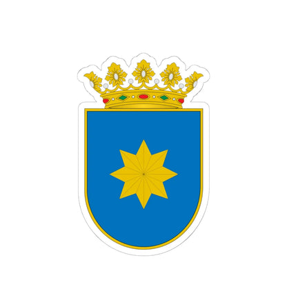 Escudo de Alaejos (Spain) (Coat of Arms) STICKER Vinyl Kiss-Cut Decal 6 Inch White - The Sticker Space