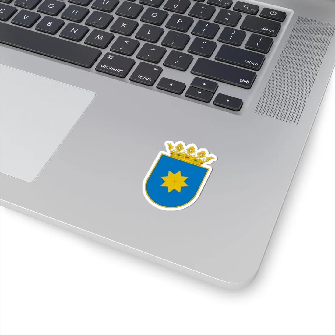 Escudo de Alaejos (Spain) (Coat of Arms) STICKER Vinyl Kiss-Cut Decal - The Sticker Space