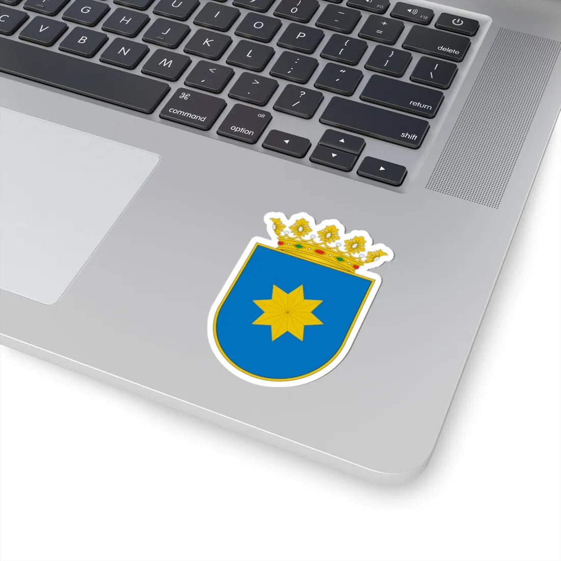 Escudo de Alaejos (Spain) (Coat of Arms) STICKER Vinyl Kiss-Cut Decal - The Sticker Space