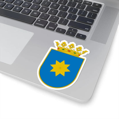 Escudo de Alaejos (Spain) (Coat of Arms) STICKER Vinyl Kiss-Cut Decal - The Sticker Space