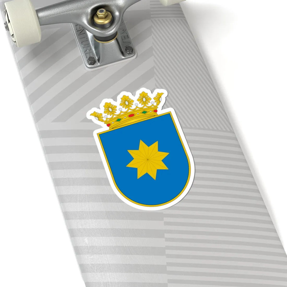 Escudo de Alaejos (Spain) (Coat of Arms) STICKER Vinyl Kiss-Cut Decal - The Sticker Space
