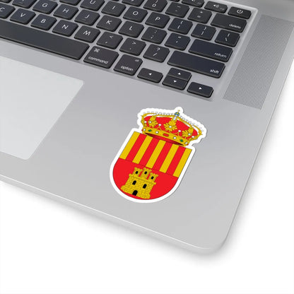 Escudo de Alagón-Zaragoza (Spain) (Coat of Arms) STICKER Vinyl Kiss-Cut Decal - The Sticker Space