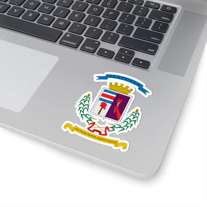 Escudo de Alajuela (Costa Rica) (Coat of Arms) STICKER Vinyl Kiss-Cut Decal - The Sticker Space