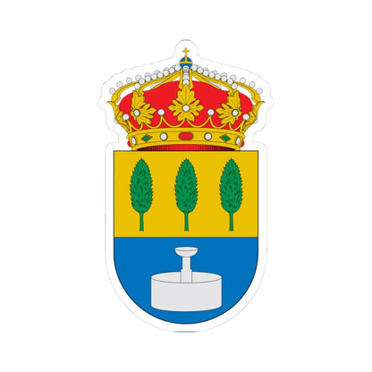 Escudo de Alameda (Spain) (Coat of Arms) STICKER Vinyl Kiss-Cut Decal 3 Inch White - The Sticker Space