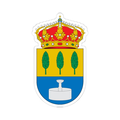Escudo de Alameda (Spain) (Coat of Arms) STICKER Vinyl Kiss-Cut Decal 6 Inch White - The Sticker Space