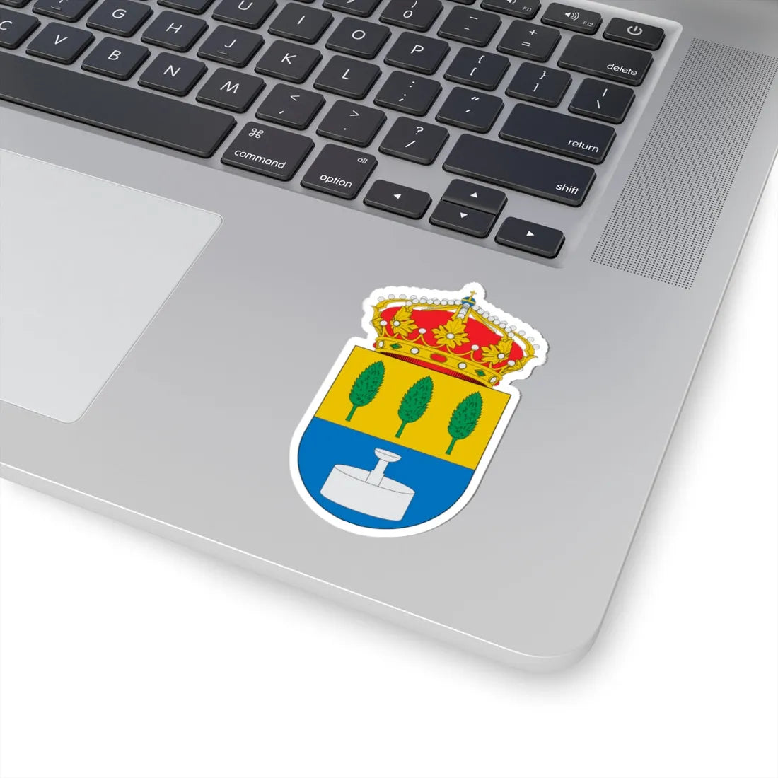 Escudo de Alameda (Spain) (Coat of Arms) STICKER Vinyl Kiss-Cut Decal - The Sticker Space