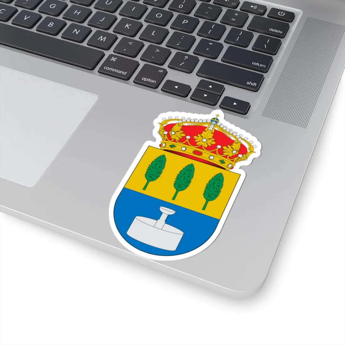 Escudo de Alameda (Spain) (Coat of Arms) STICKER Vinyl Kiss-Cut Decal - The Sticker Space