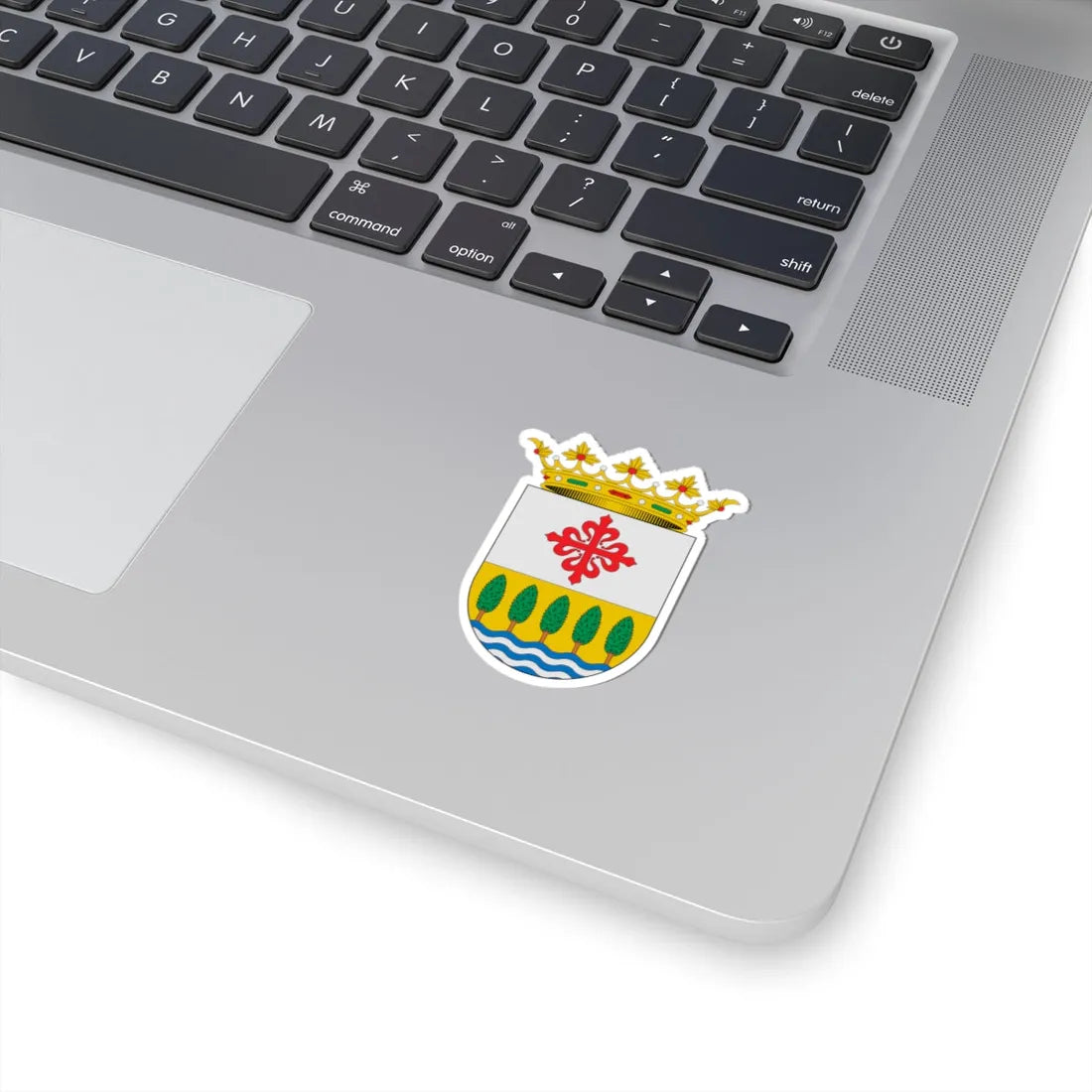 Escudo de Alamillo Ciudad Real (Spain) (Coat of Arms) STICKER Vinyl Kiss-Cut Decal - The Sticker Space