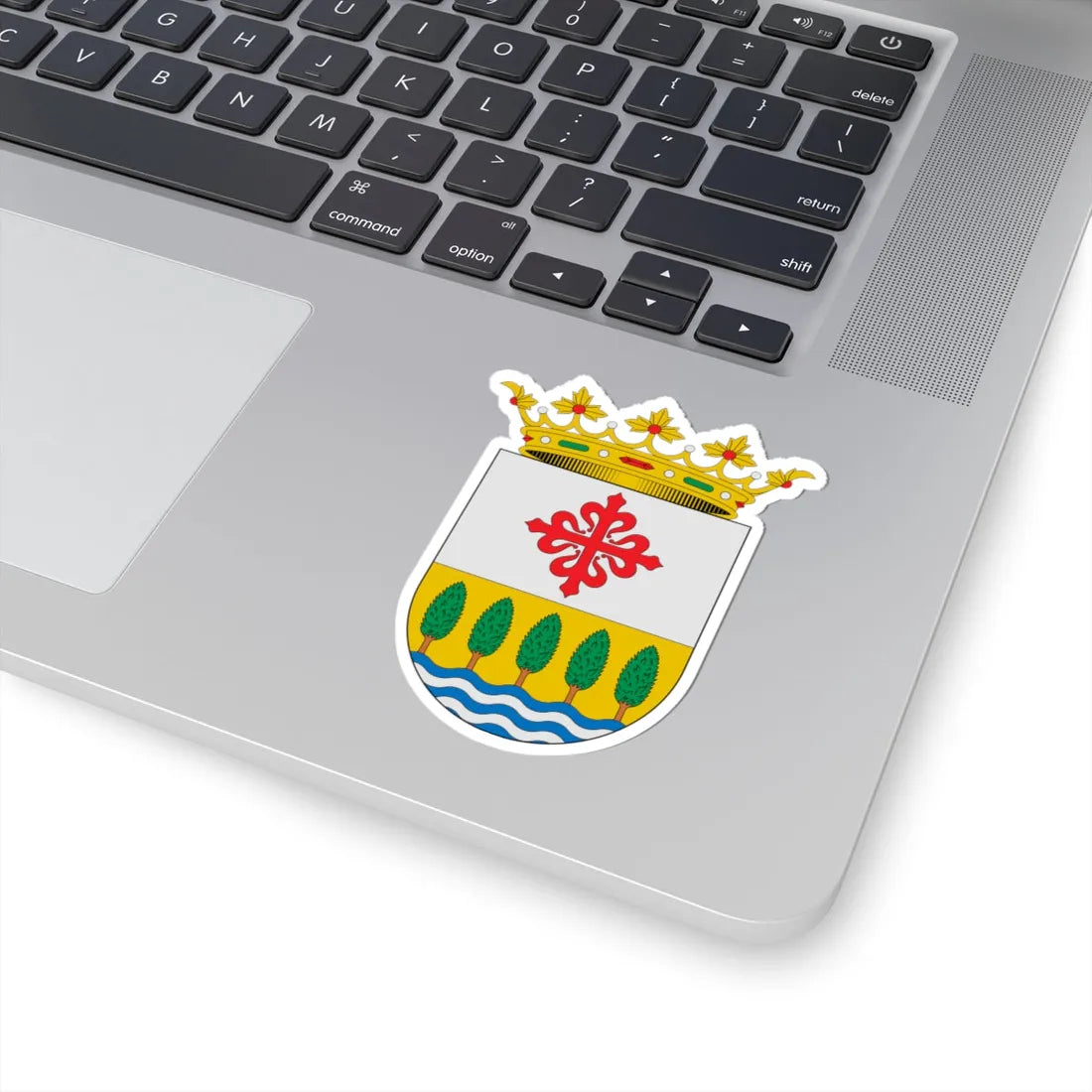 Escudo de Alamillo Ciudad Real (Spain) (Coat of Arms) STICKER Vinyl Kiss-Cut Decal - The Sticker Space