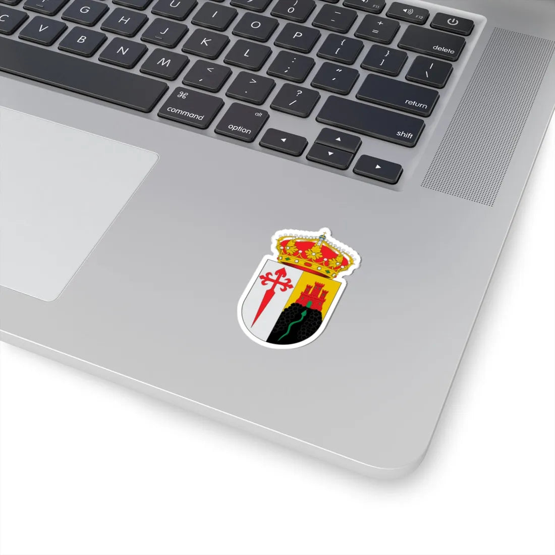 Escudo de Alange (Spain) (Coat of Arms) STICKER Vinyl Kiss-Cut Decal - The Sticker Space