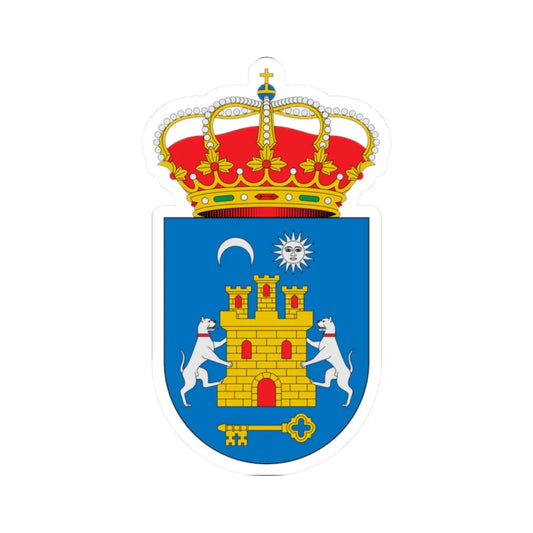 Escudo de Alanís Sevilla (Spain) (Coat of Arms) STICKER Vinyl Kiss-Cut Decal 2 Inch White - The Sticker Space