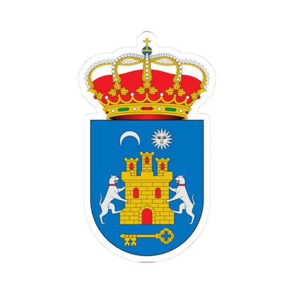 Escudo de Alanís Sevilla (Spain) (Coat of Arms) STICKER Vinyl Kiss-Cut Decal 3 Inch White - The Sticker Space