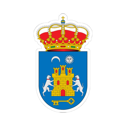 Escudo de Alanís Sevilla (Spain) (Coat of Arms) STICKER Vinyl Kiss-Cut Decal 4 Inch White - The Sticker Space