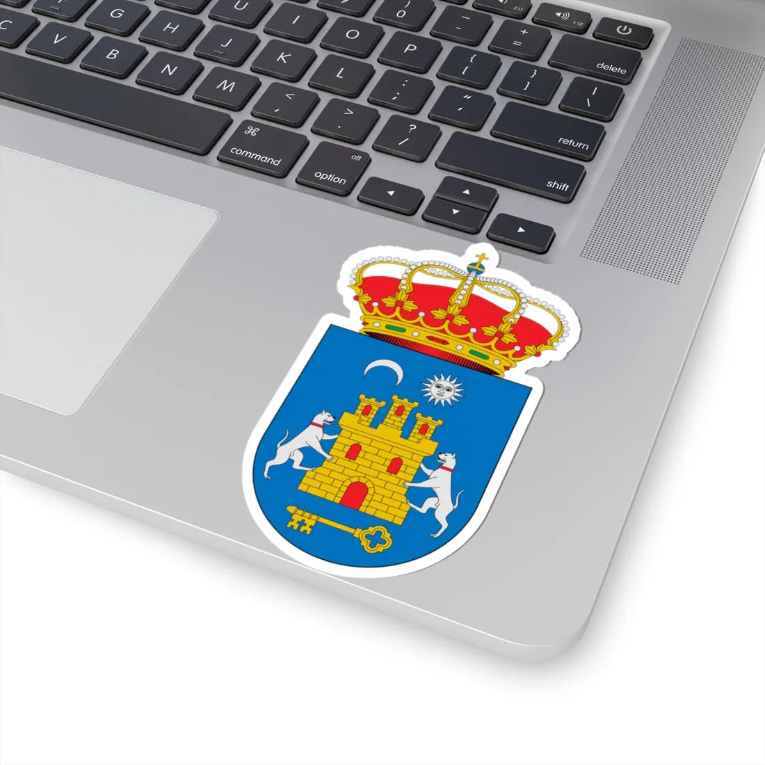 Escudo de Alanís Sevilla (Spain) (Coat of Arms) STICKER Vinyl Kiss-Cut Decal - The Sticker Space