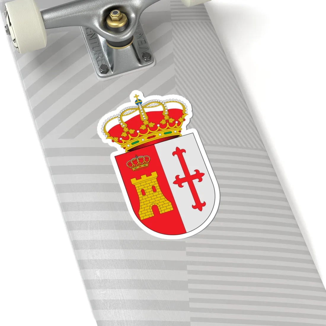Escudo de Alar del Rey Palencia (Spain) (Coat of Arms) STICKER Vinyl Kiss-Cut Decal - The Sticker Space