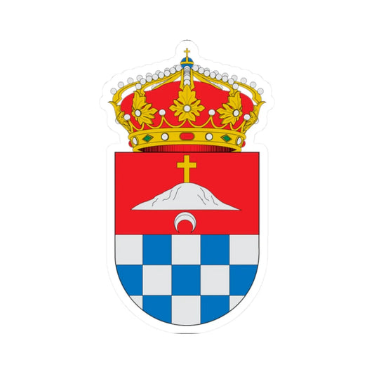 Escudo de Alaraz (Spain) (Coat of Arms) STICKER Vinyl Kiss-Cut Decal 2 Inch White - The Sticker Space