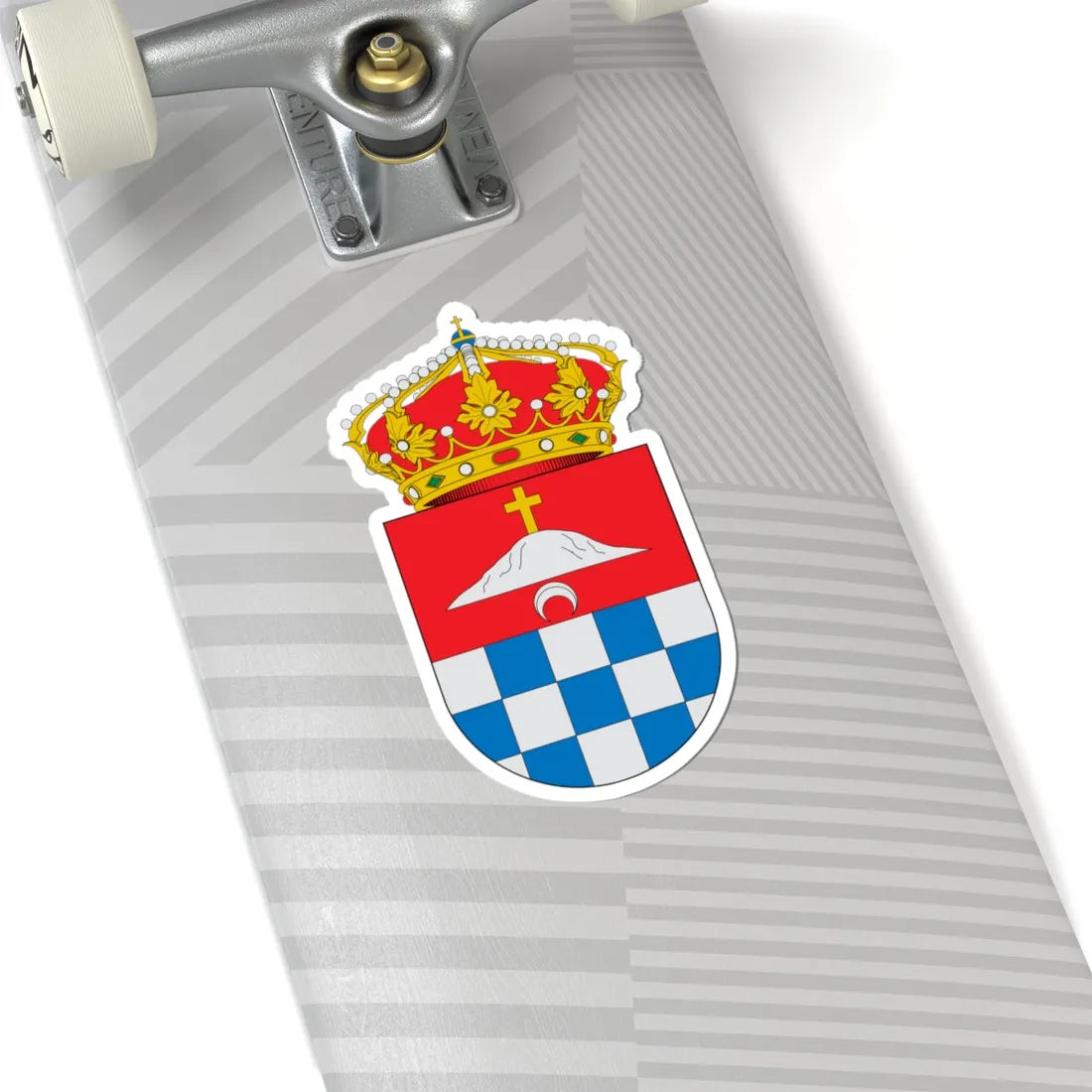 Escudo de Alaraz (Spain) (Coat of Arms) STICKER Vinyl Kiss-Cut Decal - The Sticker Space