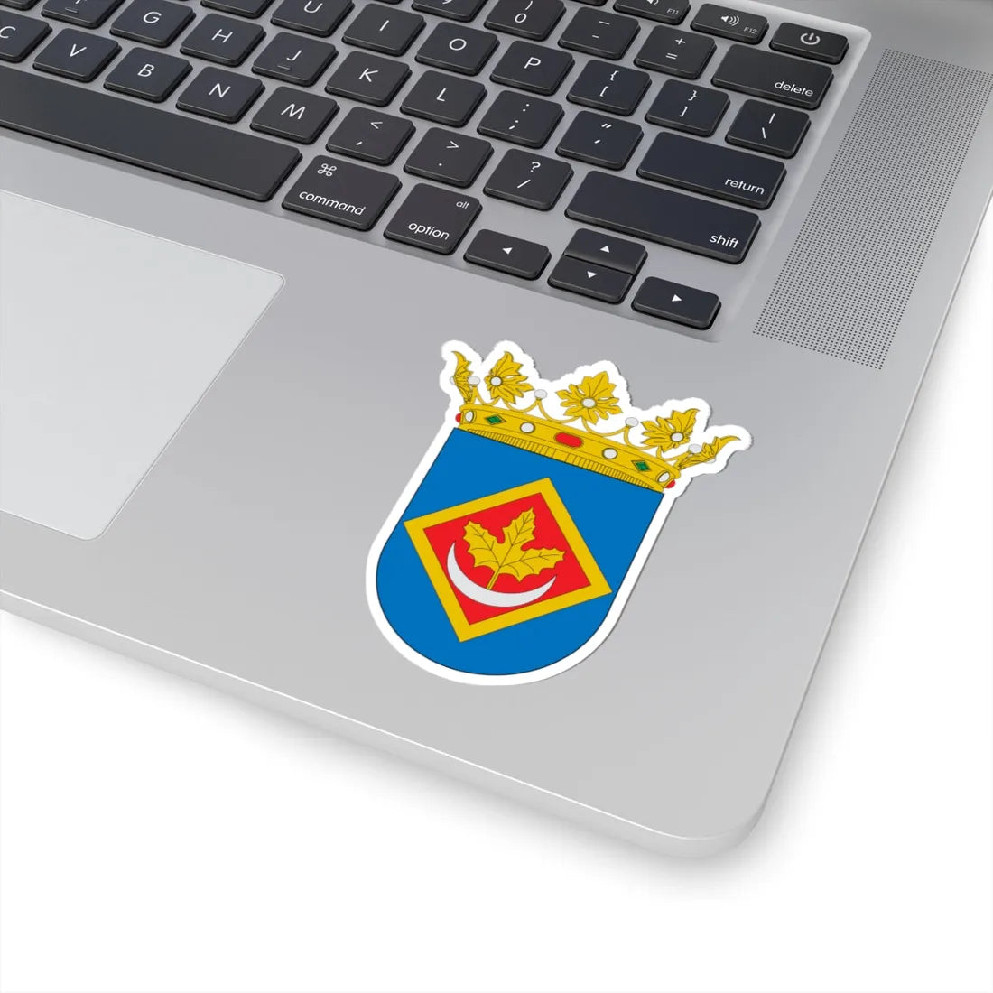 Escudo de Alarba-Zaragoza (Spain) (Coat of Arms) STICKER Vinyl Kiss-Cut Decal - The Sticker Space