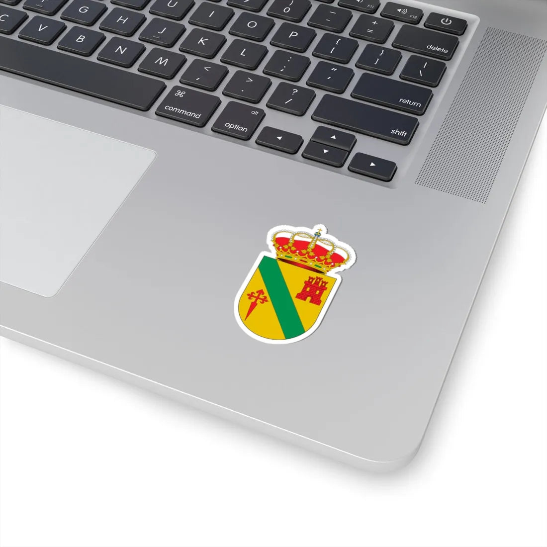 Escudo de Albaladejo Ciudad Real (Spain) (Coat of Arms) STICKER Vinyl Kiss-Cut Decal - The Sticker Space